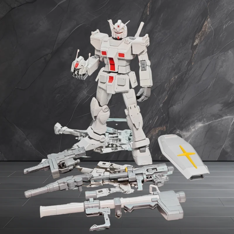 012 GANSO PB Limite GTO RX-78-2 HG 1/144 Lascia Fabbrica Colore Modello di Montaggio Action Personaggio Ornamento Giocattolo Regali Può Collezionare