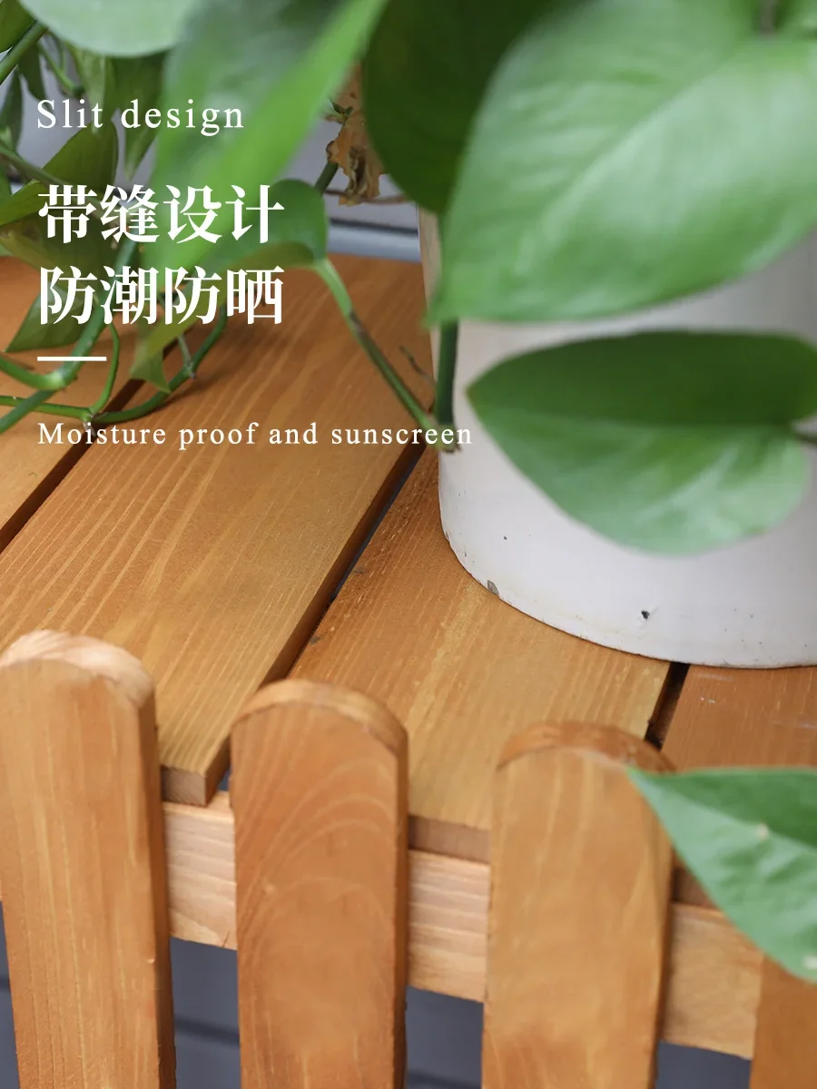 Outdoor air conditioner cover Solid wood external machine protective cover Outdoor air conditioner protective cover grille