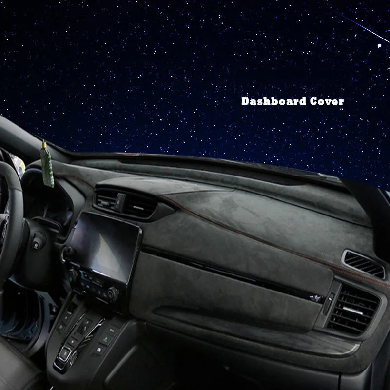 

На заказ в алькантари, чехол для приборной панели автомобиля для Honda CRV CR-V 2017-2020, коврик с абажуром, подушка, ковры, аксессуары, автомобильный Стайлинг