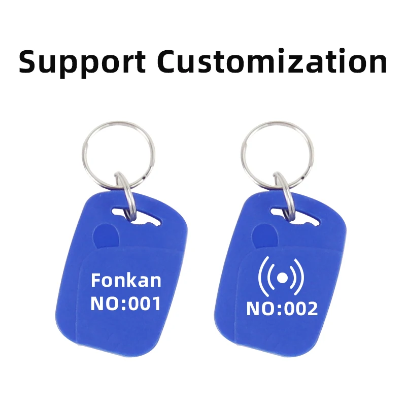 30 Stück Zugangskontrolllösung UHF-RFID-Kartenschlüssel RFID-Tag Passiver Schlüsselanhänger 860 MHz 960 MHz ABS Funktioniert mit UHF-RFID-Langstreckenwert
