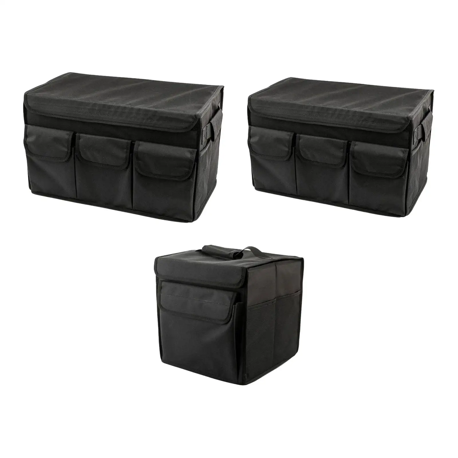 Car Trunk Organizer Collapsible Outdoor Storage Box for Travel RV Sedan