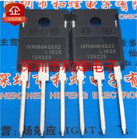 5PCS 10PCS  IXFH60N65X2  TO-247 650V 60A