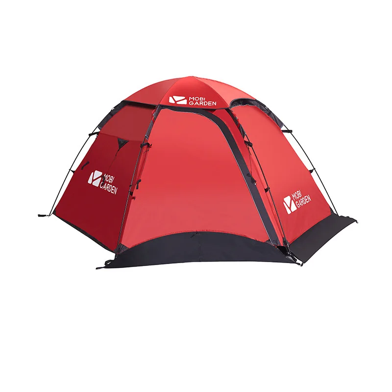 

Двухместная утолщенная палатка для альпинизма и кемпинга, защита от ливня и солнца, 130 Tents in Black Forest