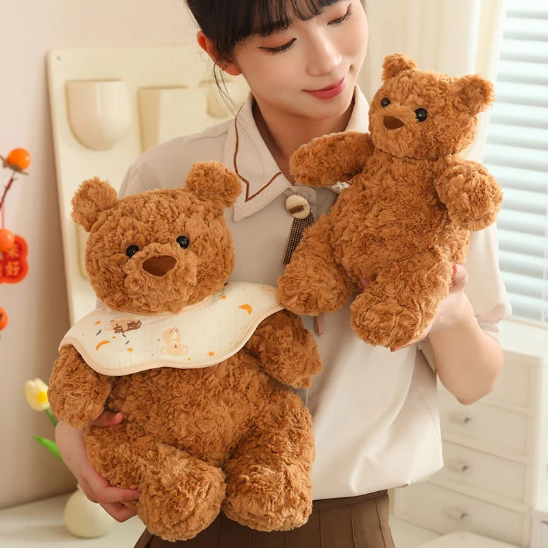 28cm 38cm 48cm 58cm Barcelona Bear Pillow Soft And Comfortable Stuffed Animals Sleep With The Pillow Send Friends And Family