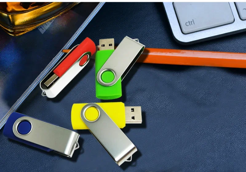 Custom Logo USB Key Shape Pendrive Metal Memory Stick 4GB 8GB 16GB 32GB 64GB Usb Flash Drive Pen Drive Flash Usb Disk Pen Drive