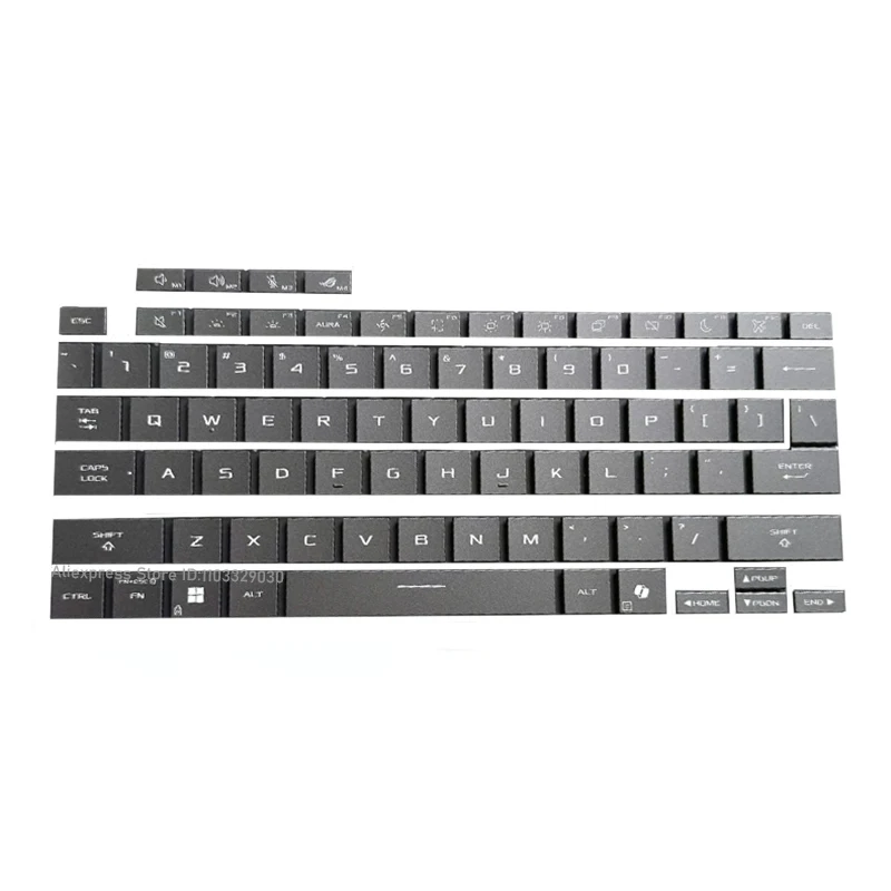 Replacement Keycap Key Cap Scissor Clip Letter Hinge For Asus ROG Zephyrus 16 Air G14 2025/2024 GU605 GA605 Keyboard