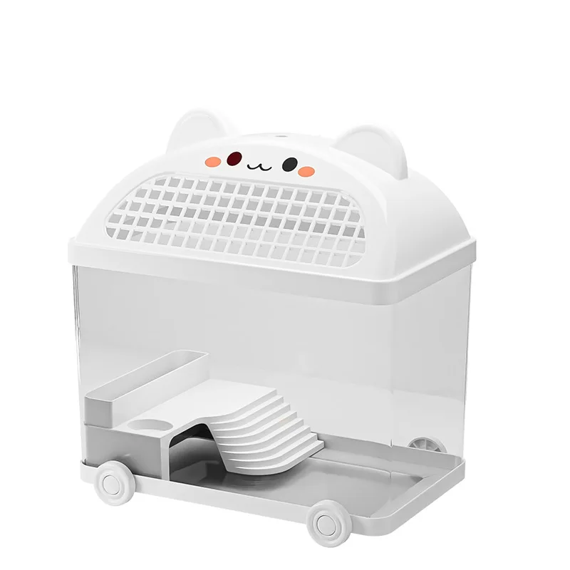 2026 New Ecological Landscaping Small Fish Tank All In One Filter Oxygenation Covered Desktop Goldfish Tank For Home Living Room