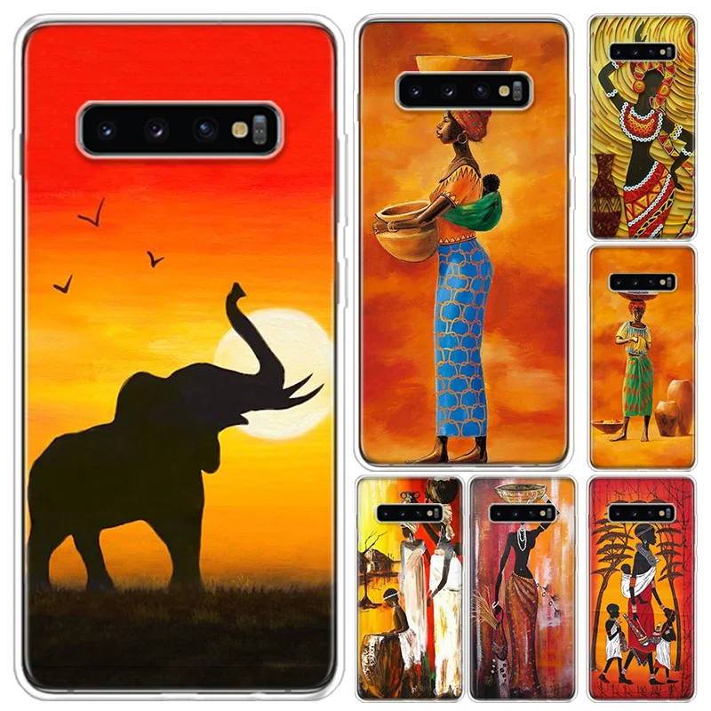 South Africa Woman Map Phone Case For Samsung Galaxy A13 A14 A15 A16 A17 A53 A54 A55 A56 A57 A33 A34 A35 A36 A37 A23 A24 A25 A26