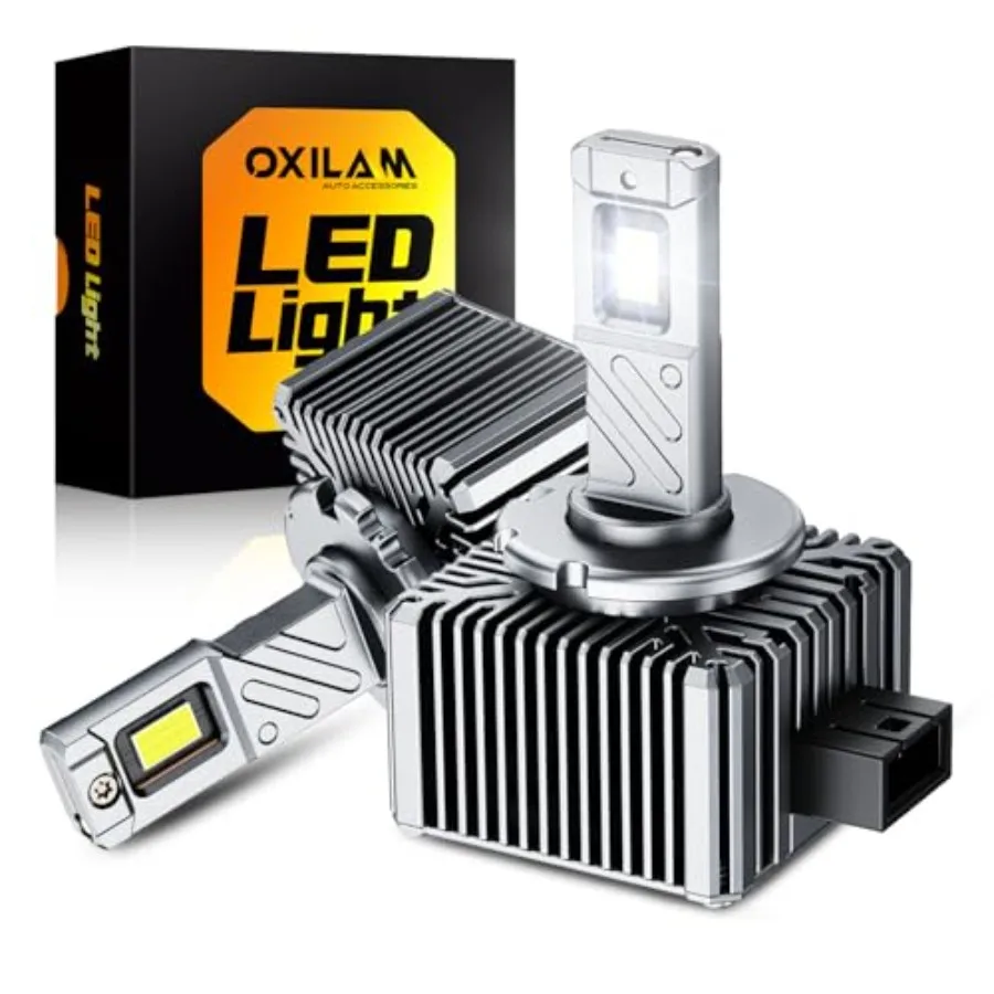 

D3S Bulbs 2026 for fog lights quartz glass 6500K white 1000 brighter with 1:1 size design non-polarity plug and play IP68 rated