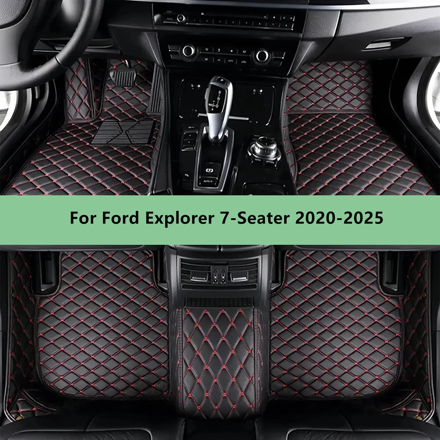 

Car Floor Mats For Ford Explorer 7-Seater 2020-2025 Floor Mats for Men Women Car Interior Accessories