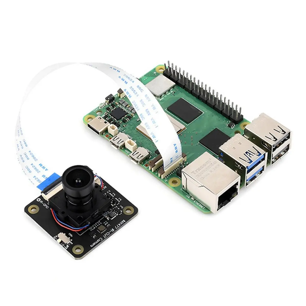 IMX477 IR-CUT Camera Module 90° FOV 12.3MP Camera for /5/CM4/CM5/Zero 2 W for Nano/