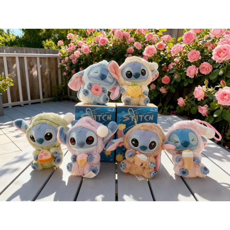 مجموعة ديزني فيجور ستيتش، صندوق أعمى، زينة ديزني بلوشي المزخرفة، قلادة مضحكة جميلة كهدية للأطفال #1