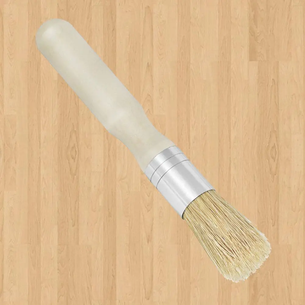 Wax Grout Paintbrush Circle Paintbrushes Stencil Oil Painting Tool Acrylic Flat Light