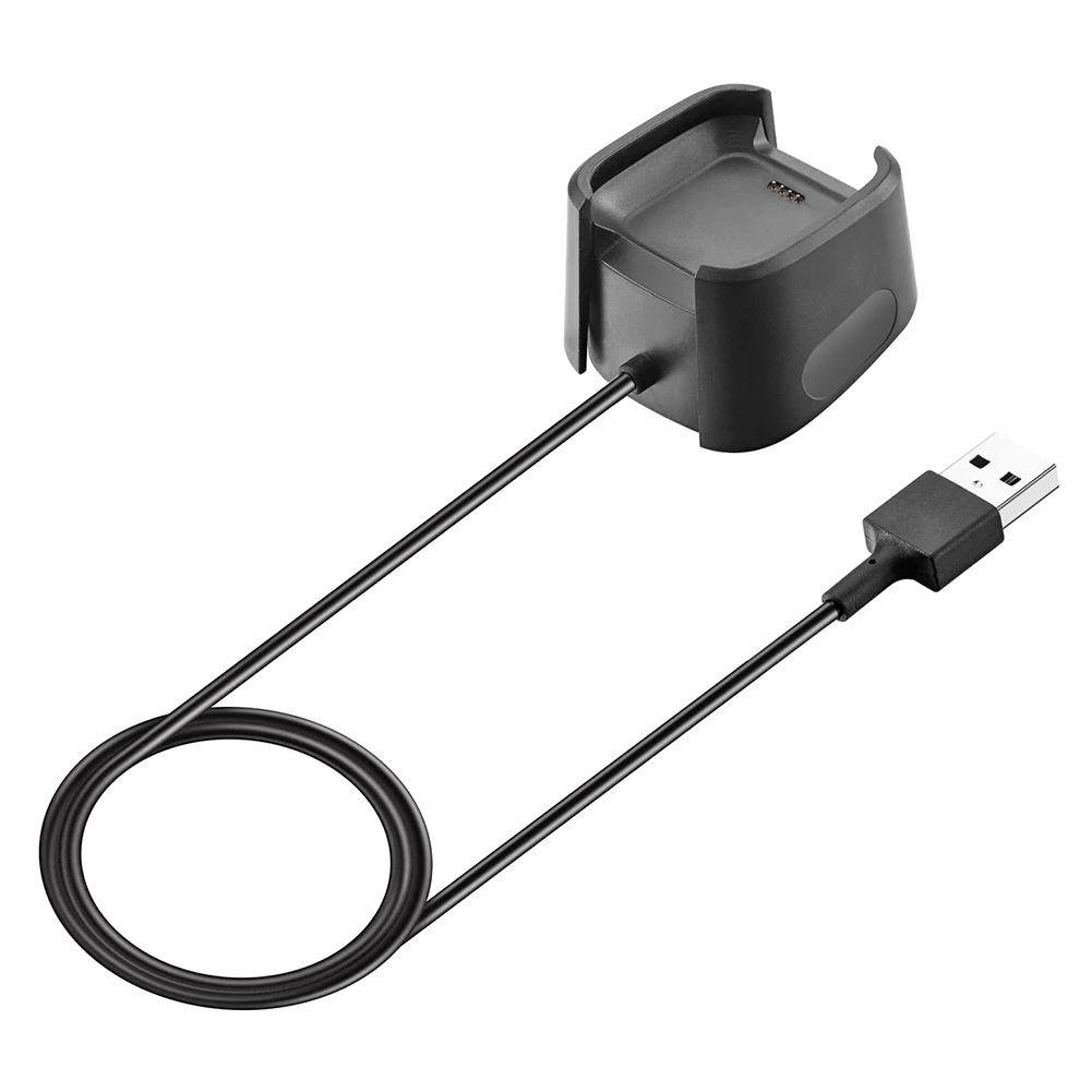 Uniwersalna ładowarka do smartwatcha Fitbit Versa Lite/Versa z kablem USB o długości 1 m