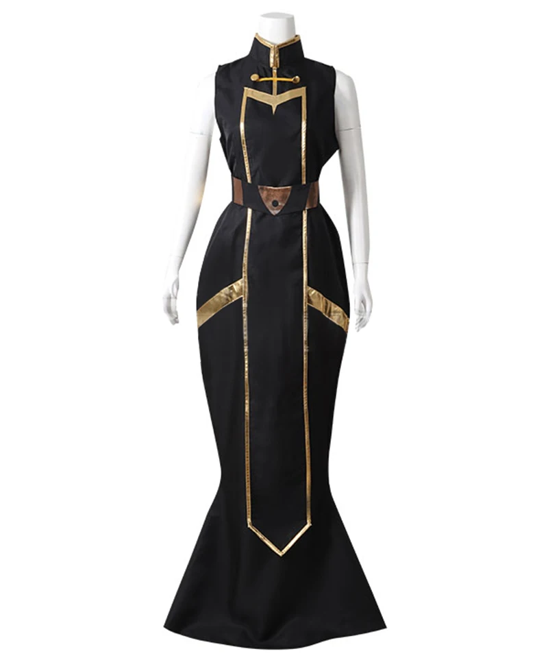 

The Dragon Prince Claudia Cosplay Black Dress Mage Claudia Costume Women Halloween Party Uniform Outfit Adult Custom Made