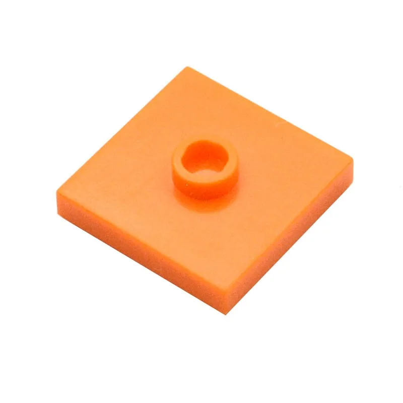 50 stücke DIY Bausteine Konvexen Sitz Ziegel 2x2 Punkte Pädagogisches Kunststoff Spielzeug für Kinder Kompatible Marken Kinder geschenke 87580