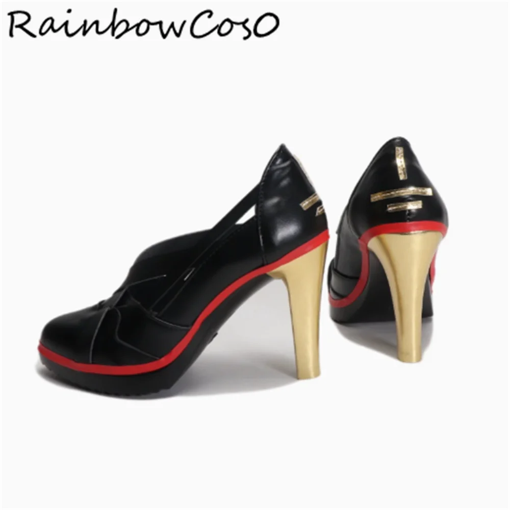 Yinlin Yin lin Wuthering Waves Cosplay Shoes Boots Game Anime Party Halloween RainbowCos0 W4795