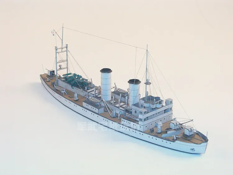 Escala 1:400, destructor soviético líder Taszkient Icebreaker Mikojan, Kit de modelo de papel, rompecabezas de juguete hecho a mano