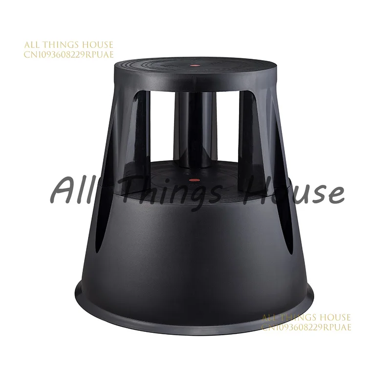 

Shelf two-step ladder pedal high and low ladder stool household