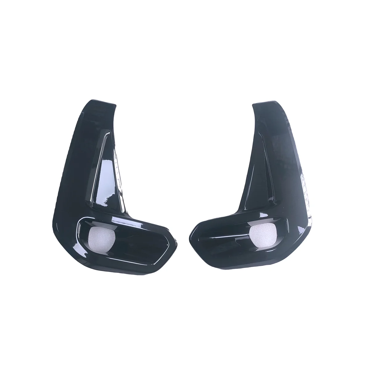 

1Pair Pickup Car Front Bumper Fog Light Lamp Hoods Housing Cover Replacement for 2020