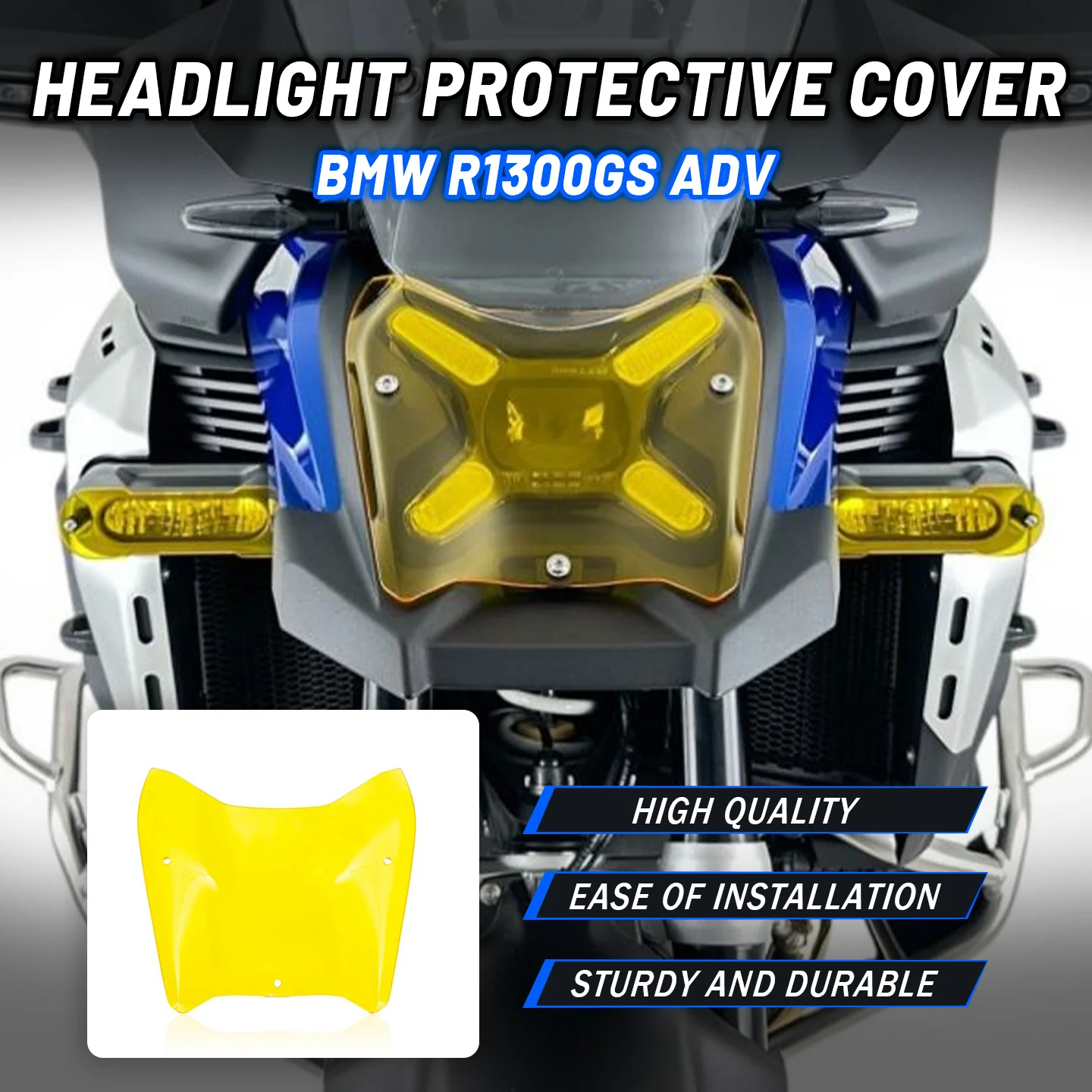 

For BMW R1300GS Adventure Motorcycle Headlights Protective Cover R1300GS ADV Front Light Protection Cover Motorcycle Accessories