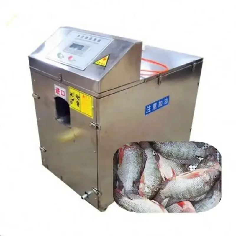 Automatic Scaling Gutting Sardine Processing Automatic Fish Cleaning Machine