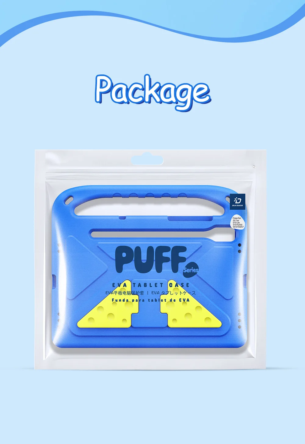 DUXDUCIS stoßfeste EVA-Hülle für Kinder für Samsung Galaxy Tab S11/S10 Lite/S9 FE/S8 11 Zoll Tab A9 8.7 A11 Plus Anti-Drop-Ständer-Abdeckung – Detail 17