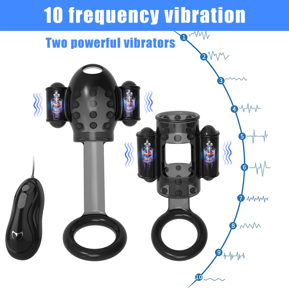 12 Speed Vibration Male Vibrators Masturbator Delay Ejaculation Powerful Glans Trainer Penis Massager Stimulator Sex Toy for Men