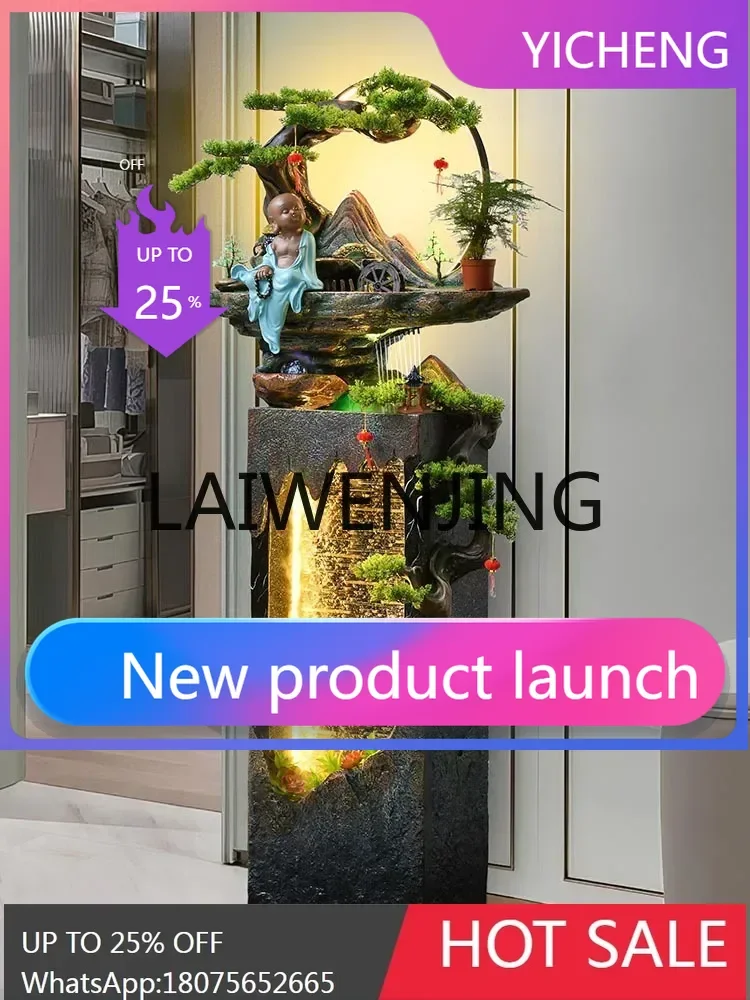 

LYY Rockery flowing water fountain high-end lucky ornament living room large circulating water landscape