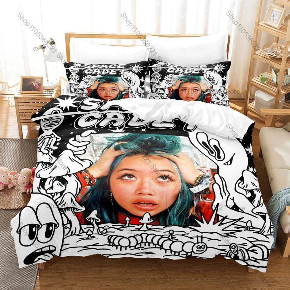 Personality Beabadoobee 3D Print Bedding Set 3pcs Duvet Cover Pillowcase Polyester Indie Pop Bedroom Decor Gift