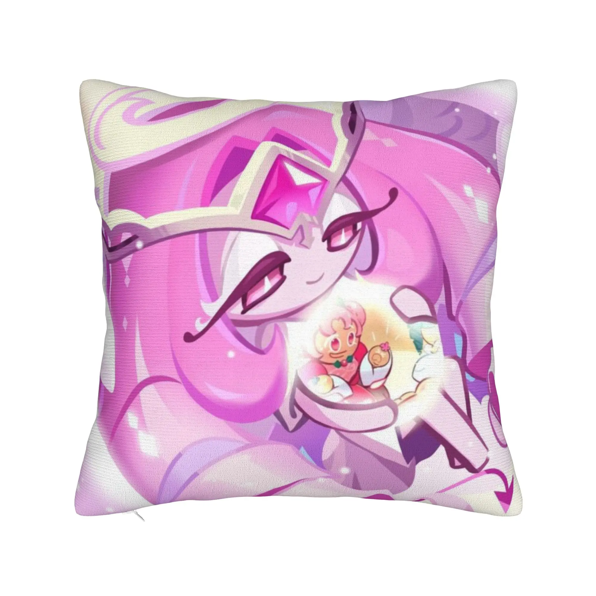 Pillow Case E-Eternal Sugar C-Cookie Comfy  Pillow Cover For Sofa Car Home Decor Retro Trendy Pillowcases