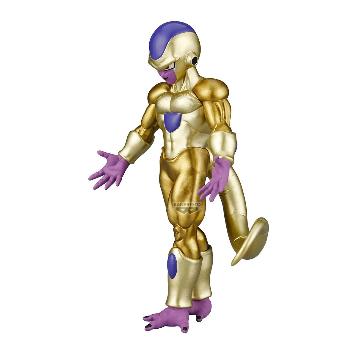 In Stock BANPRESTO DRAGON BALL SUPER SOLID EDGE WORKS Golden Frieza‌ PVC 17CM Anime Action Figures Model Collection Toy view 3