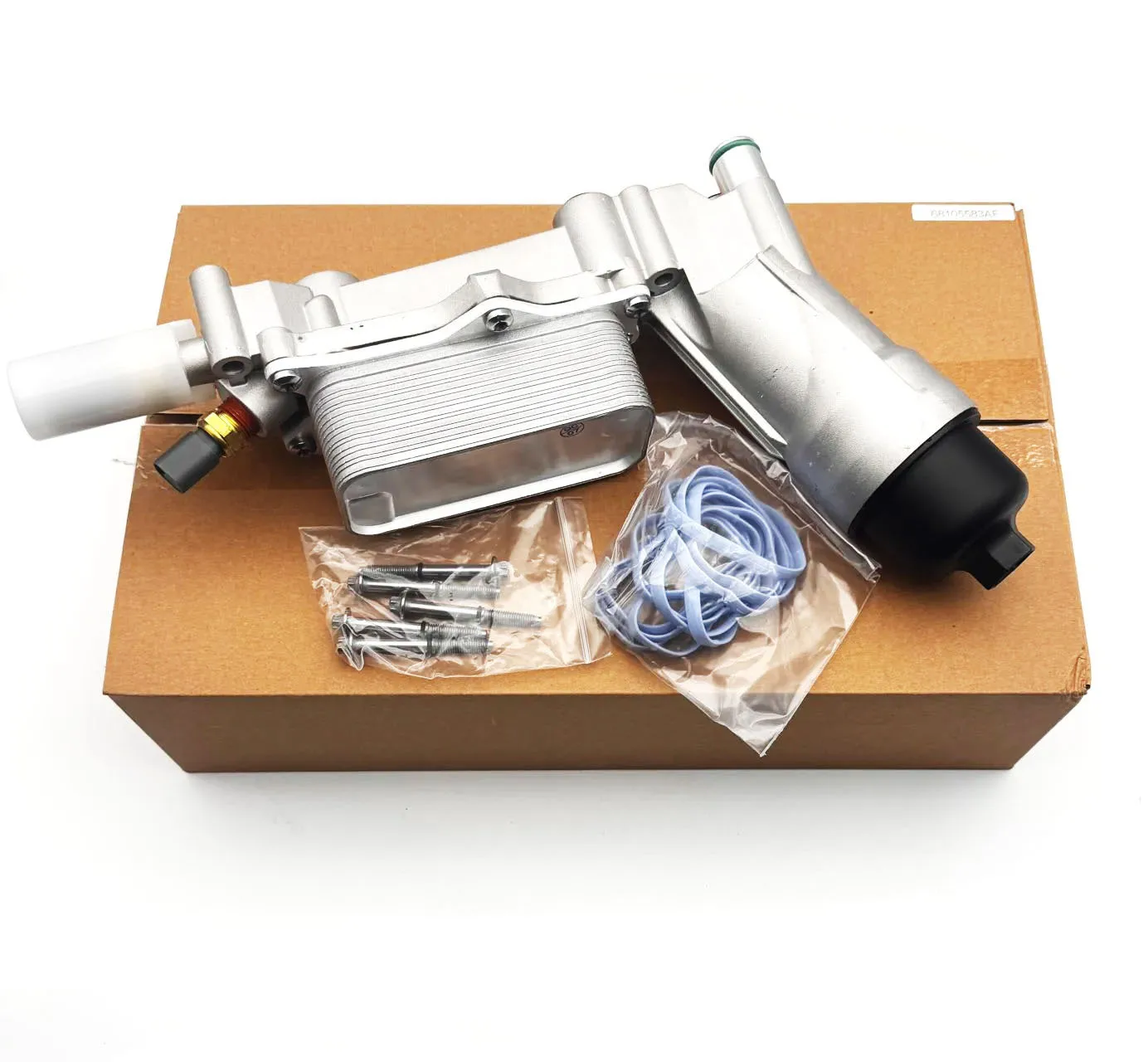 

Aluminum Engine Oil Filter Housing Cooler Kit For Jeep Grand Cherokee Dodge Charger Journey Ram 3.6L V6 / 68105583AF 68105583AA