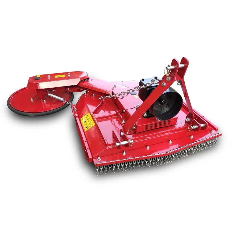 Farmer Machine 100cm Working Width Tractor Finishing Mower Flail Mower Disc Mower for Vineyard Orchard