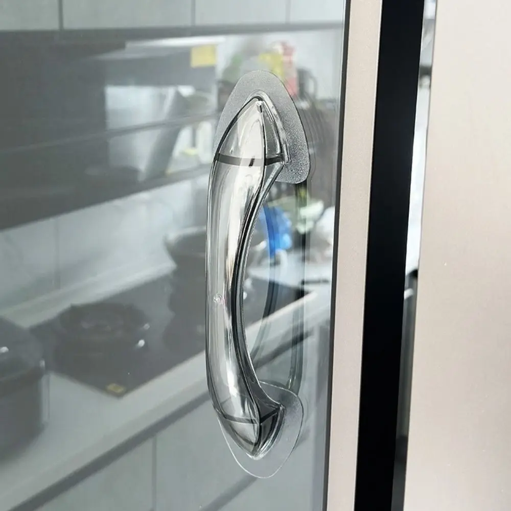 

Self-adhesive Door Handle Strong pasting Non-slip No-punching Door Handle Traceless Safe Grip Door Pull Sliding Window