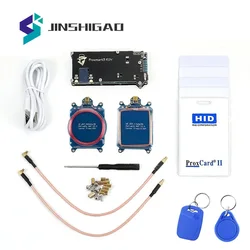 Lector duplicador NFC 125KHz 13,56 MHz RFID Proxmark3 RDV2 512k memoria PM3 DEV codificador desarrollar kits de traje programador