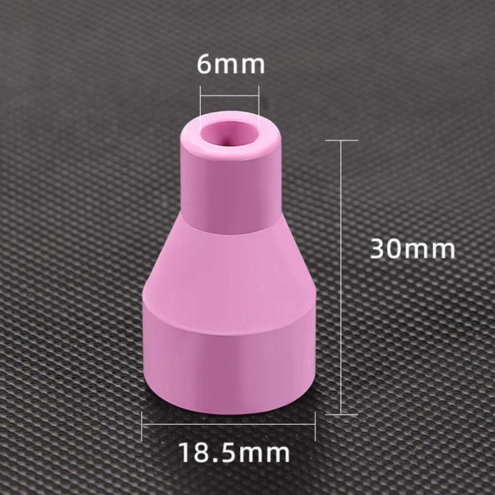 For QQ150-1 Thickened Ceramic Nozzle Argon Welding Parts Thickened Porcelain Nozzle For Argon Welding Alumina Nozzle Cups