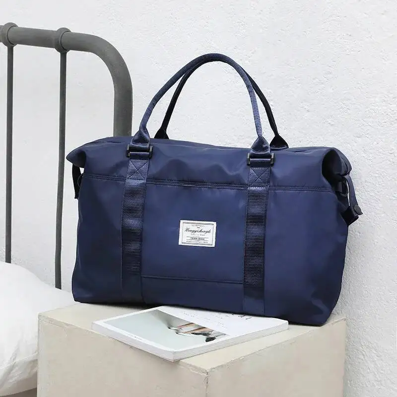 Bolsa de bagagem portátil durável de boa qualidade com separação seca e molhada, bolsa esportiva fitness, viagem de grande capacidade