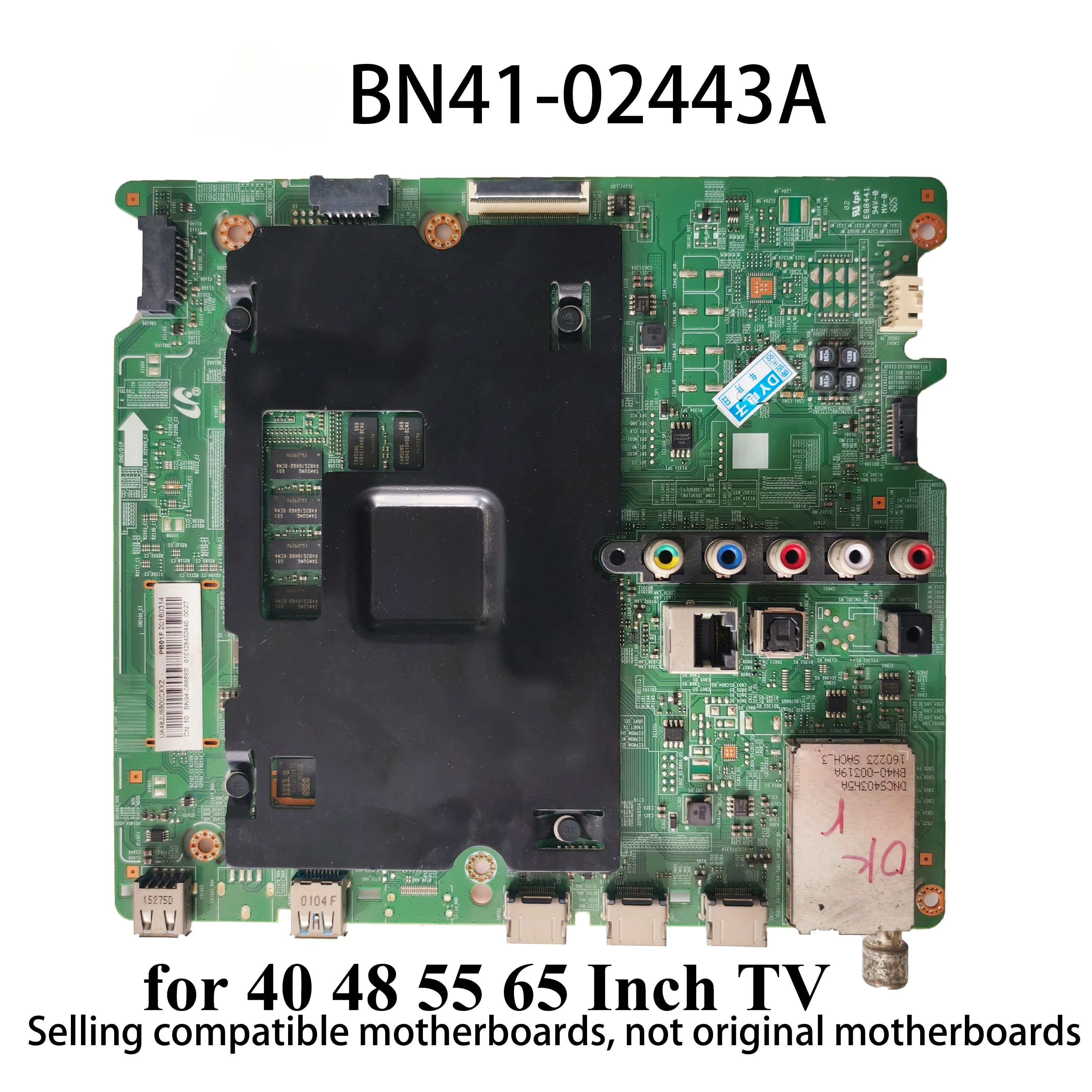 BN41-02345 BN41-02345A BN97-10096K BN97-10095G Main Board for UN40JU6100F UN48JU6400F UN55JU640D 40 48 55 65 Inch TV Motherboard