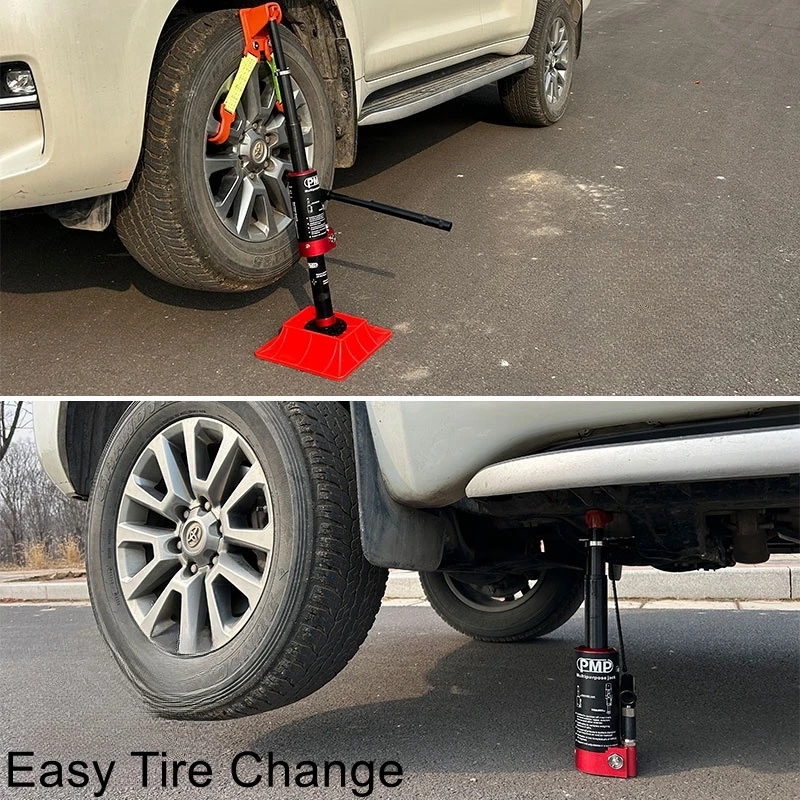 Large stroke hydraulic jack off-road vehicle extended monkey climbing pole lifter desert car extrication magic weapon