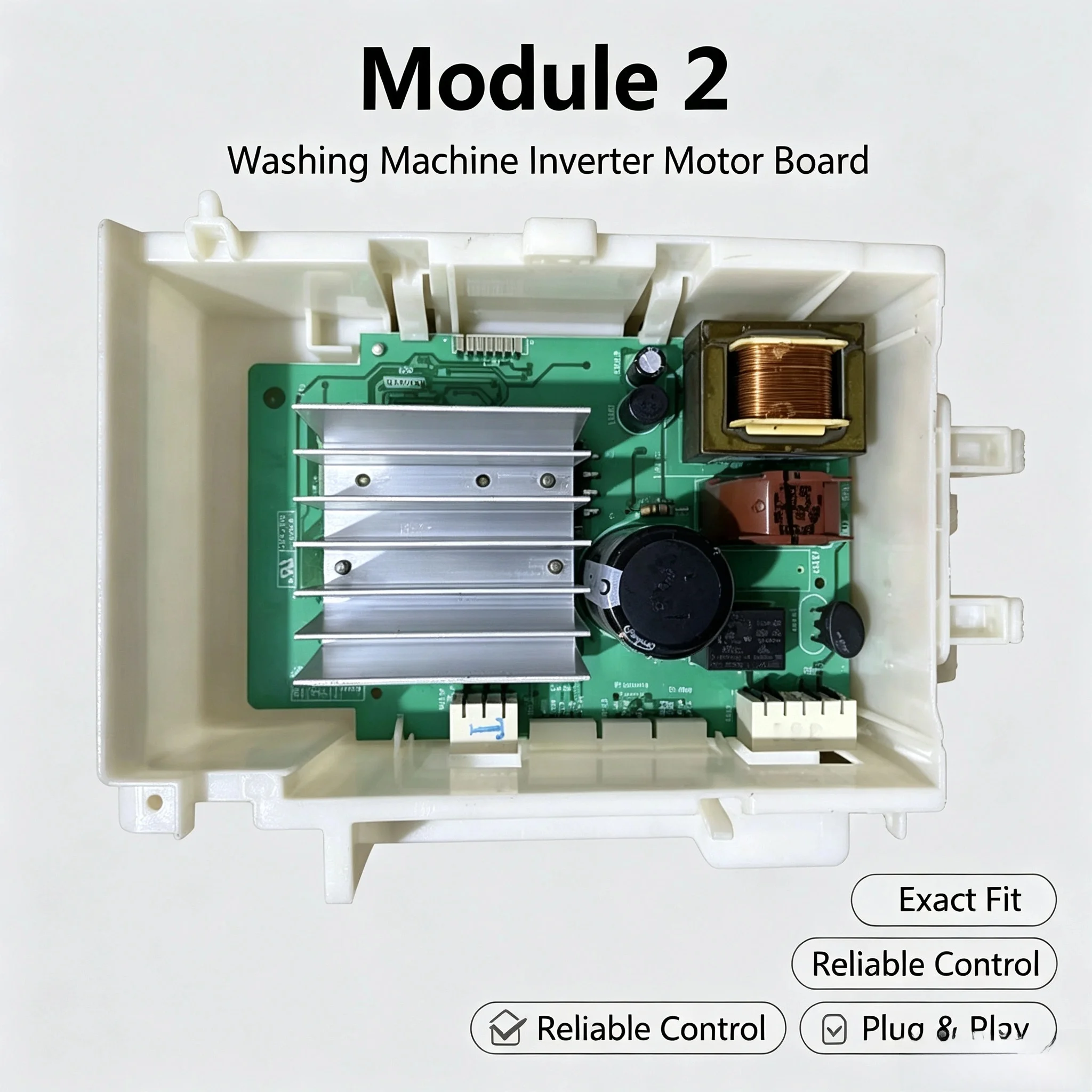 Replacement Inverter Motor Drive Board For Drum Washing Machine IQ300 IQ500 IQ700, 4 Versions Available, 1‑4 Cross‑Compatible