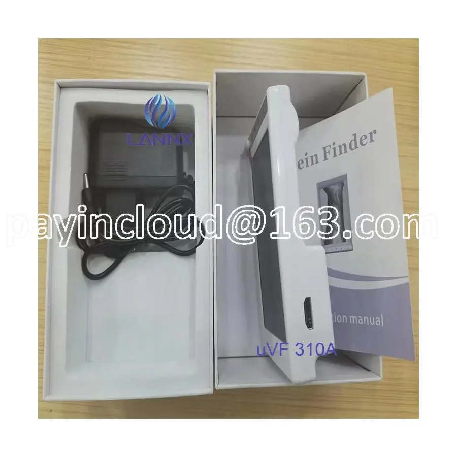 UVF 310A Advanced Vein Transilluminator Handheld Vein Detector High Flexibility Vein Finder Machine Portable for Clinic