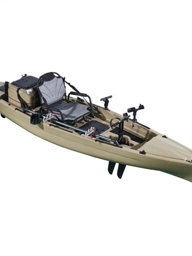 U-Boat 12ft new pedal fishing kayak K8 with full rudder system and horizontal rails