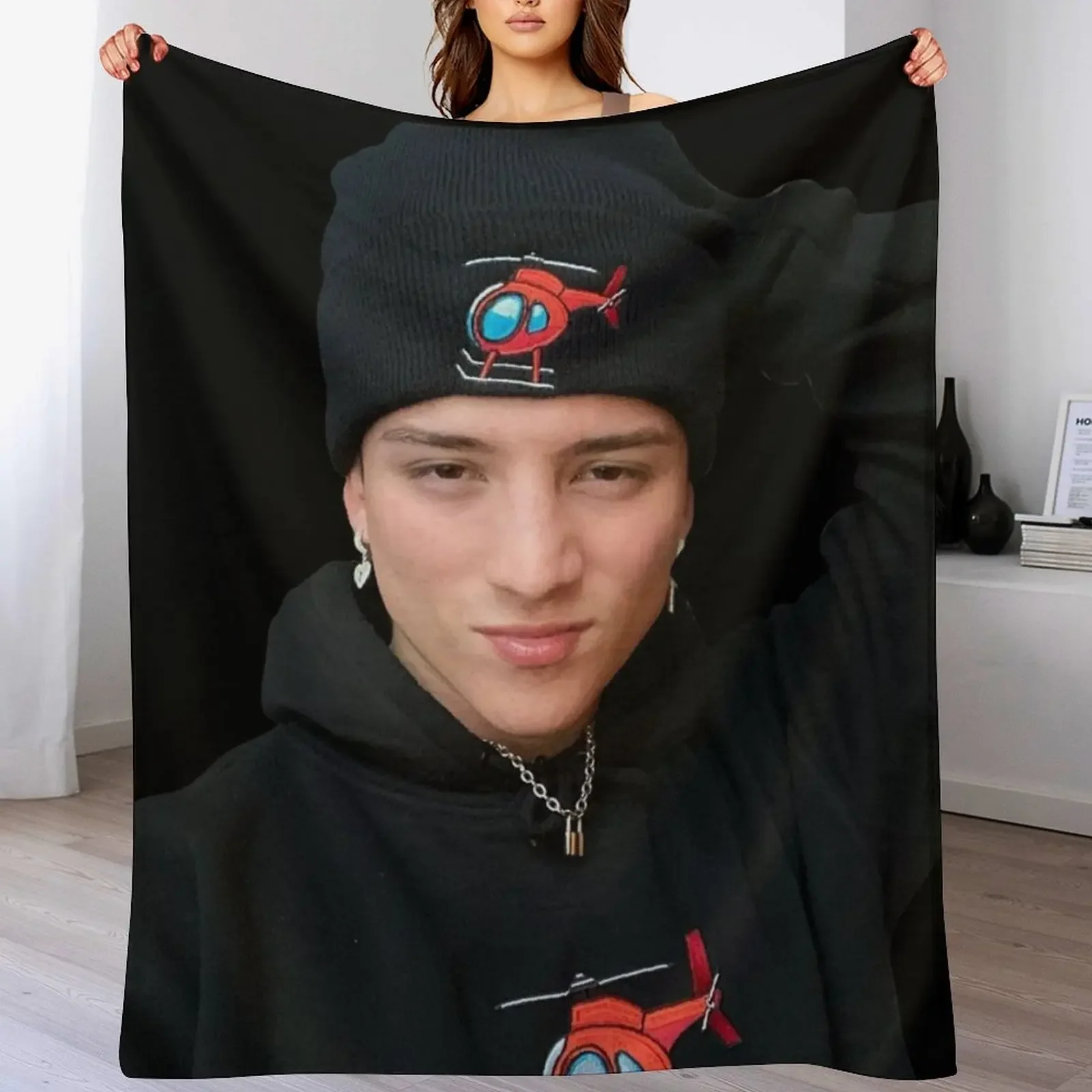 

Tony Lopez Throw Blanket decorative Soft Big manga Blankets For Baby Blankets