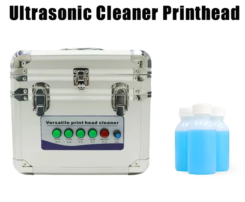 

Ультразвуковой очиститель для печатающих головок, раствор для очистки DTF, ультразвуковой очиститель для печатающих головок