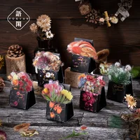 Pegatinas de papelería Kawaii de 40 piezas, Serie de flores de ayer, planificador diario, pegatinas decorativas para móviles, álbum de recortes DIY