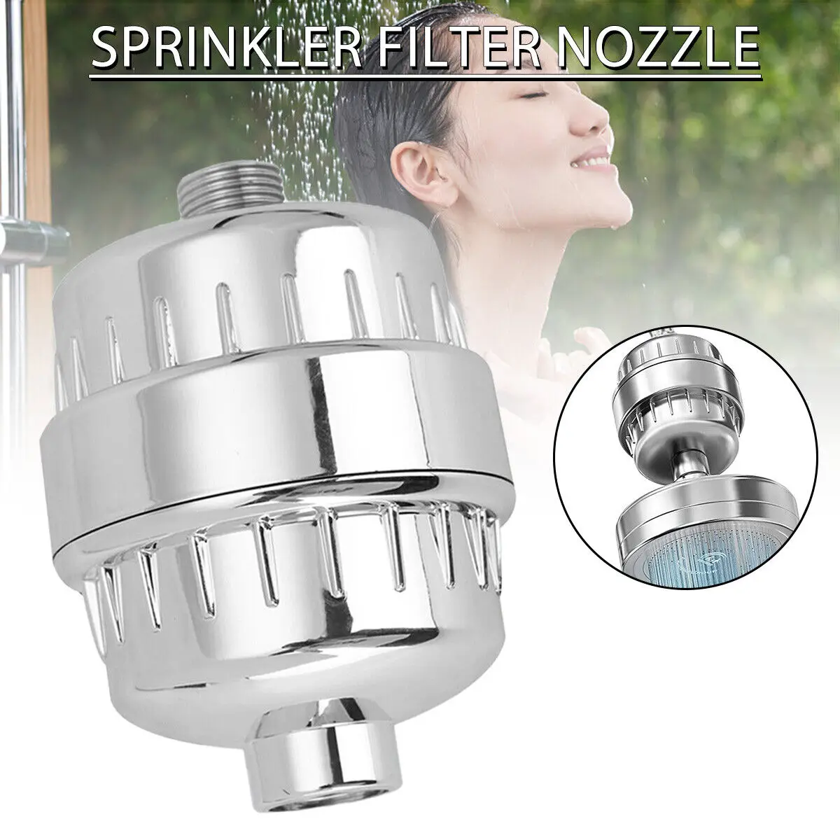 Shower Head Filter Shower Filter Powerful Premium Protect Skin And Hair Soften Water For Hard Water High Output