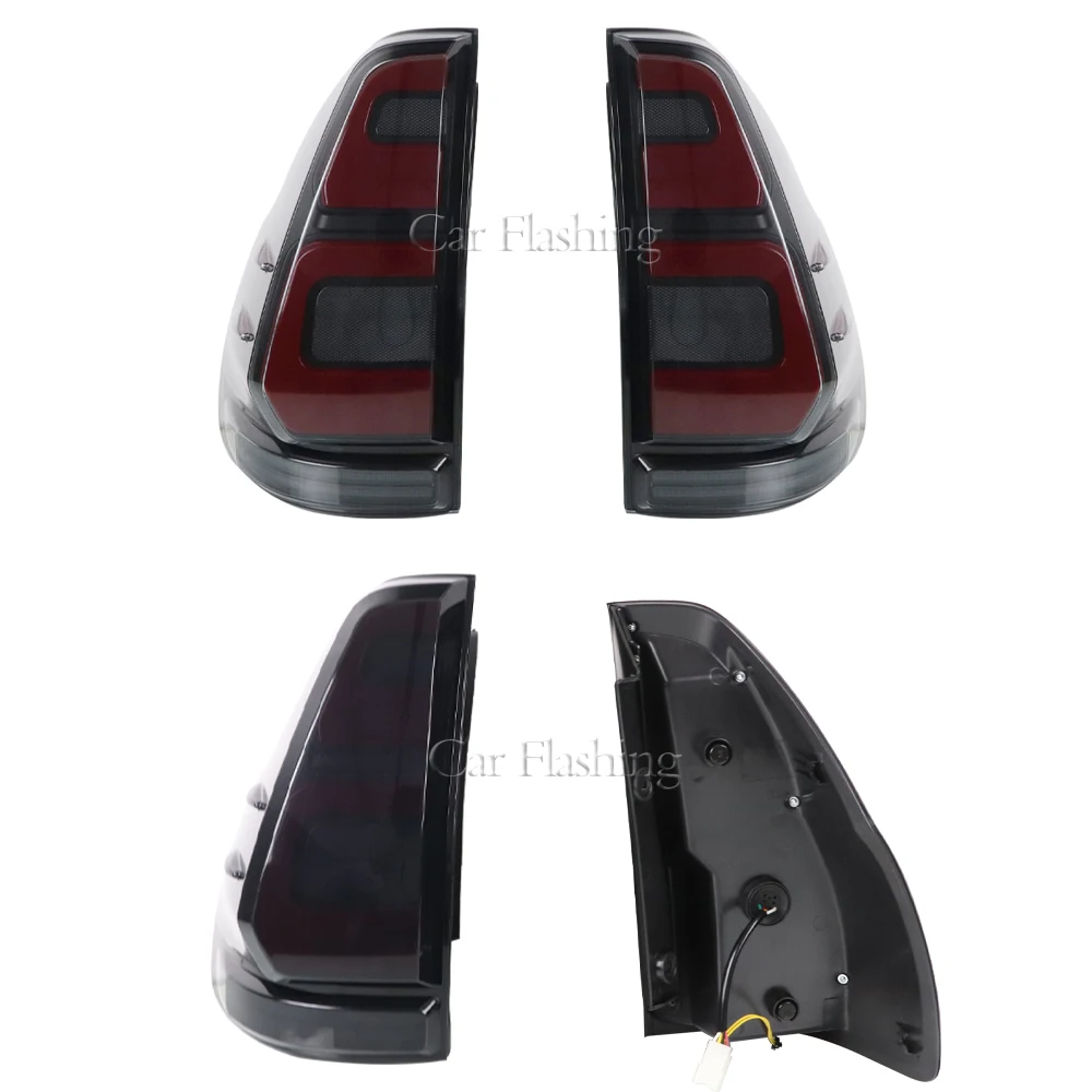 Car LED Taillight Tail Light For Lexus GX470 2003 2004 2005 2006 2007 2008 2009 Rear Lamp + Brake + Reverse +Dynamic Turn Signal