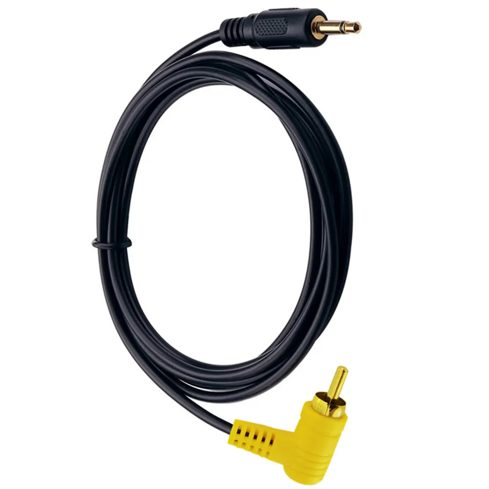 Kabel 3.5mm do RCA 90 stopni, 3.5mm 1/8 cali Mono wtyczka męska do RCA męska wtyczka 90 stopni przewód Audio pozłacana 1.8m