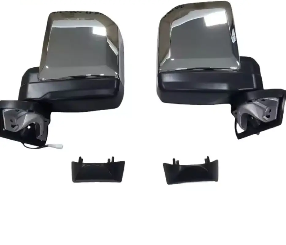 

Two sets of rearview mirror assemblies suitable for LC79 with heated lenses to be transported to Russia